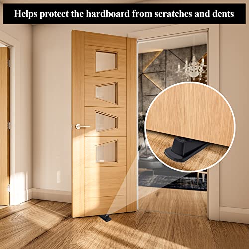 Eco-Friendly 4 Pack Door Stoppers, Rubber for Bottom of Door, Rubber Kit