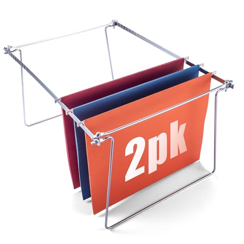 Modern Officemate Hanging File Frame, Letter Size, Adjustable 14 to Kit